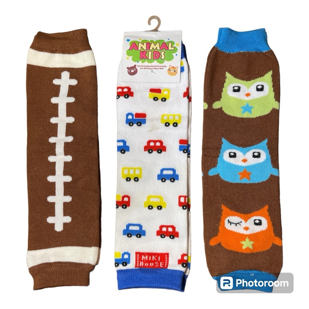 Toddler Boy Legwarmers (3) Pair